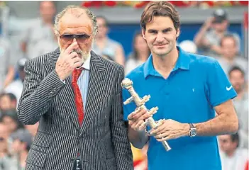  ??  ?? Ion Tiriac smatra kako je Federer jedan od najboljih u povijesti, ali kaže da se ne ponaša korektno te da njegov odnos nije pošten