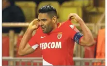  ?? (Photo Nice Matin) ?? Buteur à l’aller, Falcao espère trouver les filets.