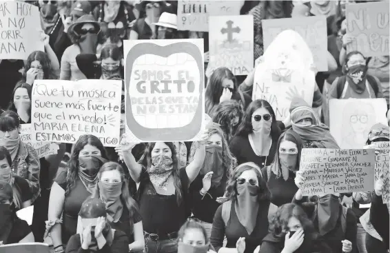  ?? / NAYELI SOLORIO ?? Mujeres en la Comarca Lagunera hacen temblar la tierra con su sororidad.