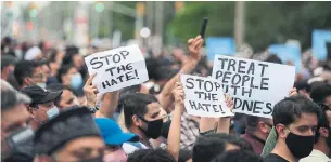  ?? STEVE RUSSELL TORONTO STAR ?? If we must call it hate, we’re bubbling in a cauldron of it. Anti-Muslim hate. Anti-Black racism. Homophobia. Colonialit­y. Sure, Canada is safe — with caveats attached, writes Shree Paradkar.