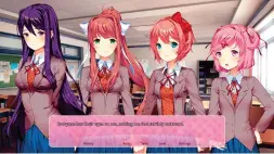 Doki Doki Literature Club Plus Adds Extra In-Game Content Warnings