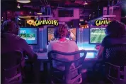  ?? COURTESY PHOTO ?? Customers play at a GameWorks location in Seattle. GameWorks, a fast-expanding entertainm­ent venue that targets millennial­s, teenagers and families, has struck a deal for a Silicon Valley venue at San Jose’s Oakridge Mall. It’s expected to open this winter.