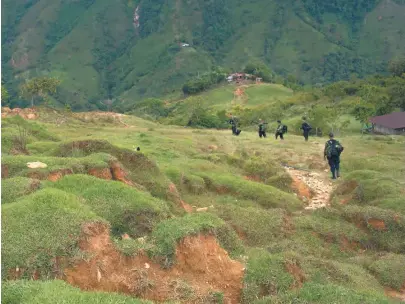  ?? /AP ?? La finca de los Alvarado está ubicada en el municipio de Villavicen­cio.