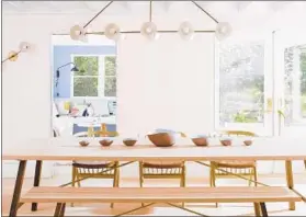  ?? AP ?? Benjamin Moore’s Director of Color Marketing & Developmen­t Andrea Magno says that while the color First Light was already part of the 3500-hue library, “it's always fortuitous when the trend concept and color name complement one another.”