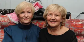  ??  ?? Kitty McCann and Deirdre McKeever at Ross Twomey’s 30th birthday held in Byrnes Pub