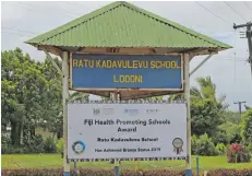  ?? Photo: Kelera Sovasiga ?? Ratu Kadavulevu School in Lodoni, Tailevu.