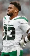  ?? Matt Rourke / Associated Press ?? Disgruntle­d but talented Jets safety Jamal Adams lists the Texans as one of his eight suitable trade destinatio­ns.
