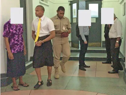  ?? Photo: Ashna Kuma ?? Wise Ezekiel Lagilevu outside the High Court in Suva on May 29, 2020.