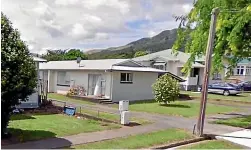  ?? GOOGLE/STUFF ?? The block of flats in Te Aroha where the drama took place.