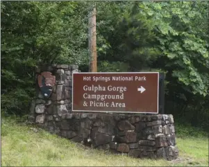  ?? The Sentinel-Record/Grace Brown ?? GULPHA GORGE: Gulpha Gorge Campground reopens today.