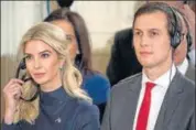  ?? AP FILE ?? Ivanka Trump and her husband Jared Kushner