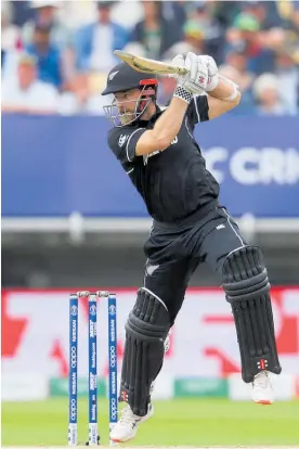  ?? Photo / AP ?? A composed and unhurried Kane Williamson scored a century to help the Black Caps to victory in the last over.