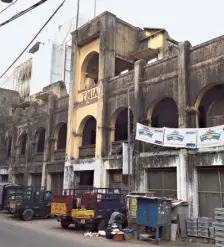  ?? ?? Heritage neglected: Gokhale Hall was a favoured venue for Carnatic music performanc­es between 1915 and the 1950s.