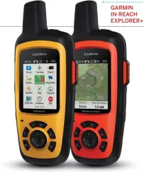  ??  ?? GARMIN IN-REACH EXPLORER+