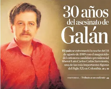 Muerte de Galán 18-Agosto-1989