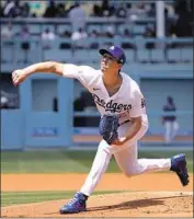  ?? Mark J. Terrill Associated Press ?? WALKER BUEHLER, who kept Detroit without a run, turned in his second straight scoreless start.