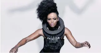  ??  ?? Unathi Nkayi is turning 40 next month. She says she has reached her fitness goal.