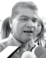  ??  ?? Miguel Ángel Riquelme Solís, gobernador de Coahuila /ANTONIO MELÉNDEZ