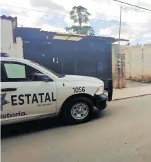  ?? / CORTESÍA ?? El asesinato se registró en la colonia Guadalupe Hidalgo