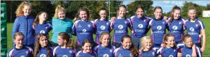  ??  ?? The successful Wexford Wanderers Under-14 girls’ squad.