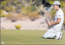  ?? Erik Verduzco Las Vegas Review-journal @Erik_verduzco ?? Kevin Na is one of three golfers from Las Vegas participat­ing in a Netflix series about life on the PGA Tour.