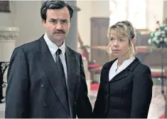  ??  ?? Seeking answers: Daniel Mays and Anna Maxwell Martin starred in ‘Mother’s Day’