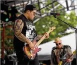  ??  ?? Ska-punk band Sublime with Rome performs Sunday on the Ford Stage in West Palm Beach. Fans biggest complaint during the final day of SunFest 2018? Too many good acts.