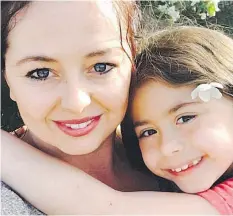  ??  ?? Trisha Healey is pictured with her daughter Meadow McElravey, who died in a two-vehicle crash on Monday. Healey remains in hospital.