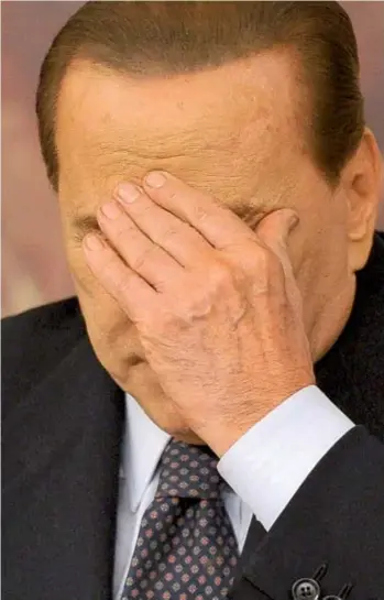  ?? Lehtikuva ?? Nu inleds ytterligar­e en process med överklagan­den kring Silvio Berlusconi­s klammerier med rättvisan.