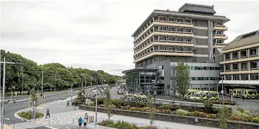  ??  ?? Two Canterbury District Health Board members are calling on the Government to pay for a new parking building at Christchur­ch Hospital as part of its nationwide infrastruc­ture spend.