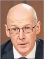  ??  ?? John Swinney