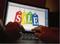  ?? Associated Press file photo ?? Adobe Analytics forecasts Cyber Monday will remain the year’s biggest online shopping day for retailers.