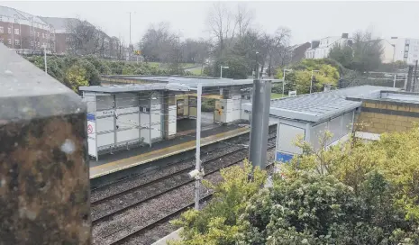  ??  ?? Cameras have been installed at Metro stations across the network.