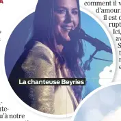  ?? ?? La chanteuse Beyries