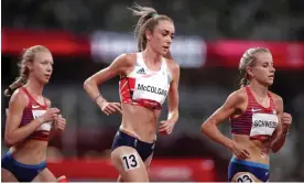  ?? Tokyo Olympics. Photograph: Hannah McKay/Reuters ?? Eilish McColgan will hope to improve on her ninth-place finish in the 10,000m at the