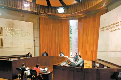  ??  ?? La Sala Superior confirmó el acuerdo por el que el INE aprobó el convenio, el pasado 29 de septiembre.