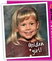  ?? ?? Golden girl!