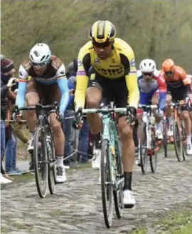  ?? FOTO BELGA ?? Niet de editie van 2021, maar die van 2019 is de laatste Parijs-Roubaix van Maarten Wynants als profrenner.