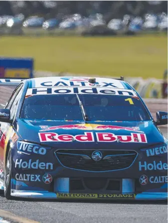  ??  ?? Jamie Whincup, who teamed with Paul Dumbrell, won at Sandown yesterday.