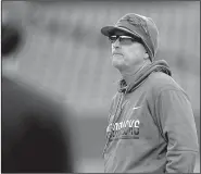  ?? NWA Democrat-Gazette/ANDY SHUPE ?? Arkansas Coach Dave Van Horn opens his 17th season with the Razorbacks against Eastern Illinois on Friday at Baum-Walker Stadium in Fayettevil­le.