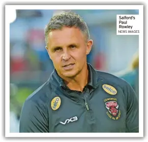  ?? NEWS IMAGES ?? Salford’s Paul Rowley