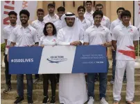  ??  ?? The UAE have nominated Amna and Saeed, who contest against each other and ten drivers nominated by other GCC bodies.