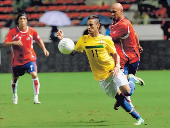  ?? ARCHIVO ?? En 2011, Costa Rica se midió a Brasil en el Estadio Nacional. Ese juego fue promovido por Enrique Sanz, quien para entonces era funcionari­o de la empresa Traffic , empresa involucrad­a en el pago de sobornos a dirigentes del área.