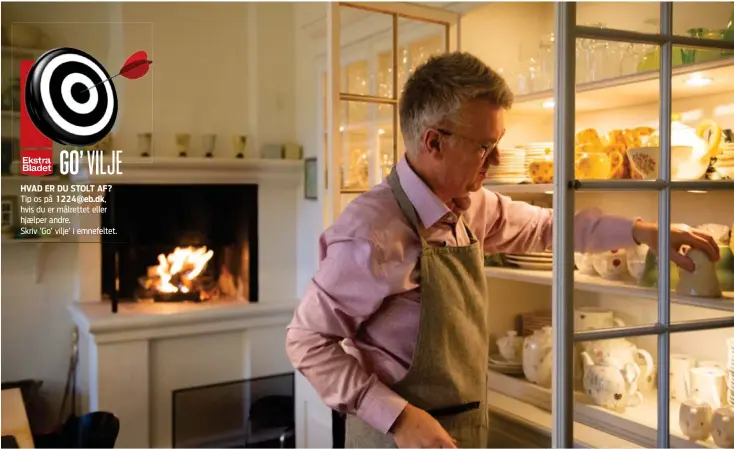  ?? FOTO: STINE RASMUSSEN ?? HVAD ER DU STOLT AF? Tip os på 1224@ eb.dk, hvis du er målrettet eller hjælper andre.Skriv ’ Go’ vilje’ i emnefeltet. Claus Dalby tog tyren ved hornene og kastede sig ud i alverdens lækre salater. Han har tagt 40 kilo og elsker sin nye livsstil.