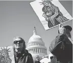  ?? WONG, GETTY IMAGES ?? Immigratio­n activists pushing for Congress to save the Deferred Action for Childhood Arrivals program rally during a protest March 5, 2018, on Capitol Hill in Washington, D.C. ALEX