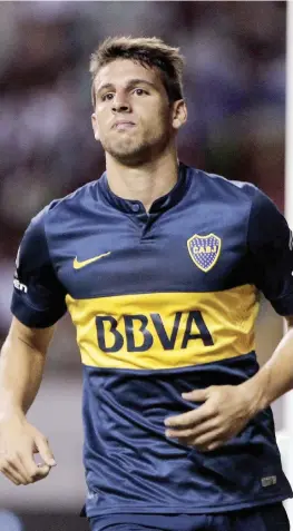  ?? REUTERS ?? Jonathan Calleri, 22 anni, All Boys e Boca Juniors le sue squadre