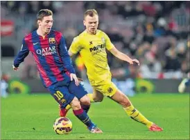  ??  ?? Lionel Messi (left) will make his 300th League appearance for Barcelona against Levante on Sunday. AFP