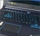  ??  ?? Der Acer Predator liefert eine stattliche Festbeleuc­htung. Das macht reichlich Eindruck.