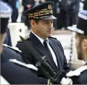  ?? (Photo François Vignola) ?? Georges- François Leclerc hier matin au monument aux Morts de Nice.