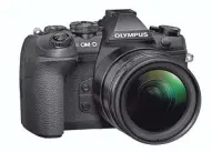  ?? GETOLYMPUS.COM ?? The Olympus OM-D EM-1 Mk. II can shoot at 18 frames per second while holding focus on a fast-moving subject.